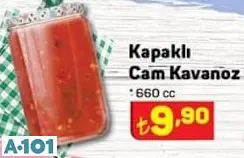 LAV KAPAKLI CAM KAVANOZ LAV KAPAKLI CAM KAVANOZ
